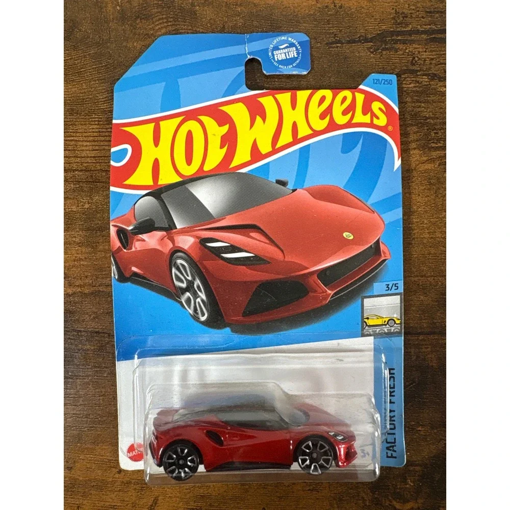 Hot Wheels 2022 Factory Fresh Lotus Emira Red 121/250 Diecast Model Car